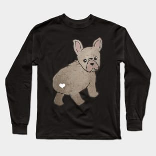 Dont buy adopt cute pug puppy watercolor Long Sleeve T-Shirt